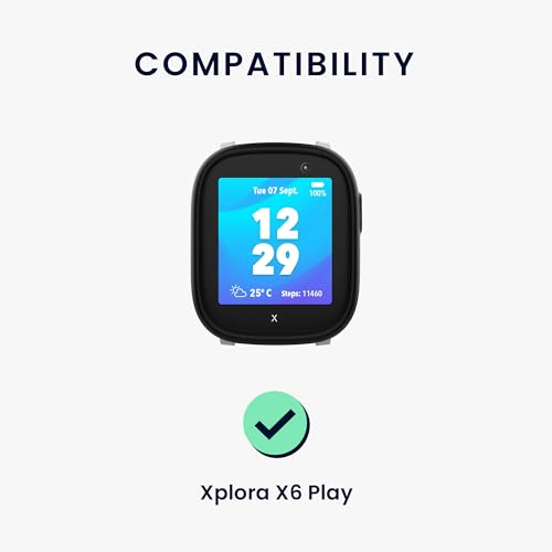 Set de correas para reloj kwmobile compatible Xplora X6 Play miniatura 6