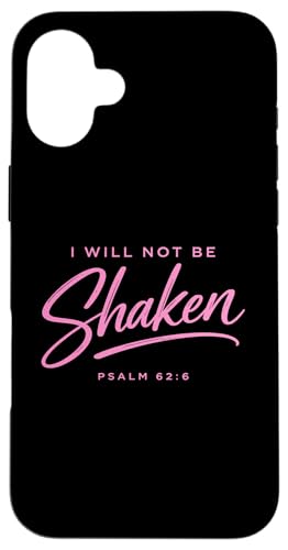 I Will Not Be Shaken ���� ���� �� �s���N ���� �C�G�X �X�}�z�P�[�X iPhone 16 Plus �p