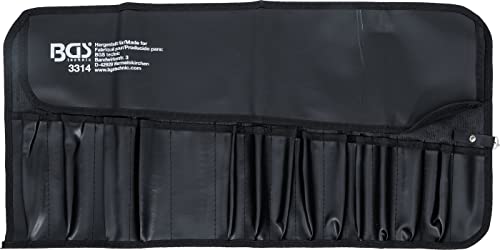 BGS 3314 | Bolsa enrollable para herramienta con 15 compartimentos | 660 x 320 mm | vacío