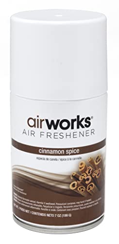 Image of Hospeco Hospeco Health Gards 07906 Cinnamon Metered Aerosol Air Freshener, 7 oz Can (Case of 12)