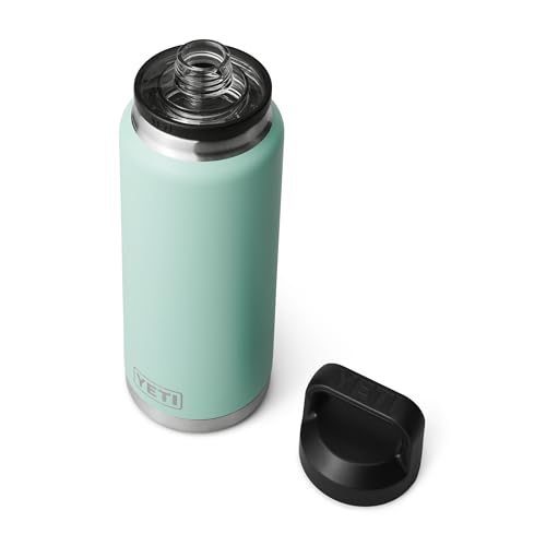 YETI Rambler 36 oz Bottle, Vacuum Insulated, Stainless Steel with Chug Cap, Seafoam