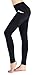 Neonysweets Women's Workout Leggings With Pocket Running Yoga Pants Black XL