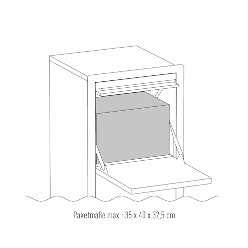 Caja de paquetes Matti en gris grafito - imagen 7