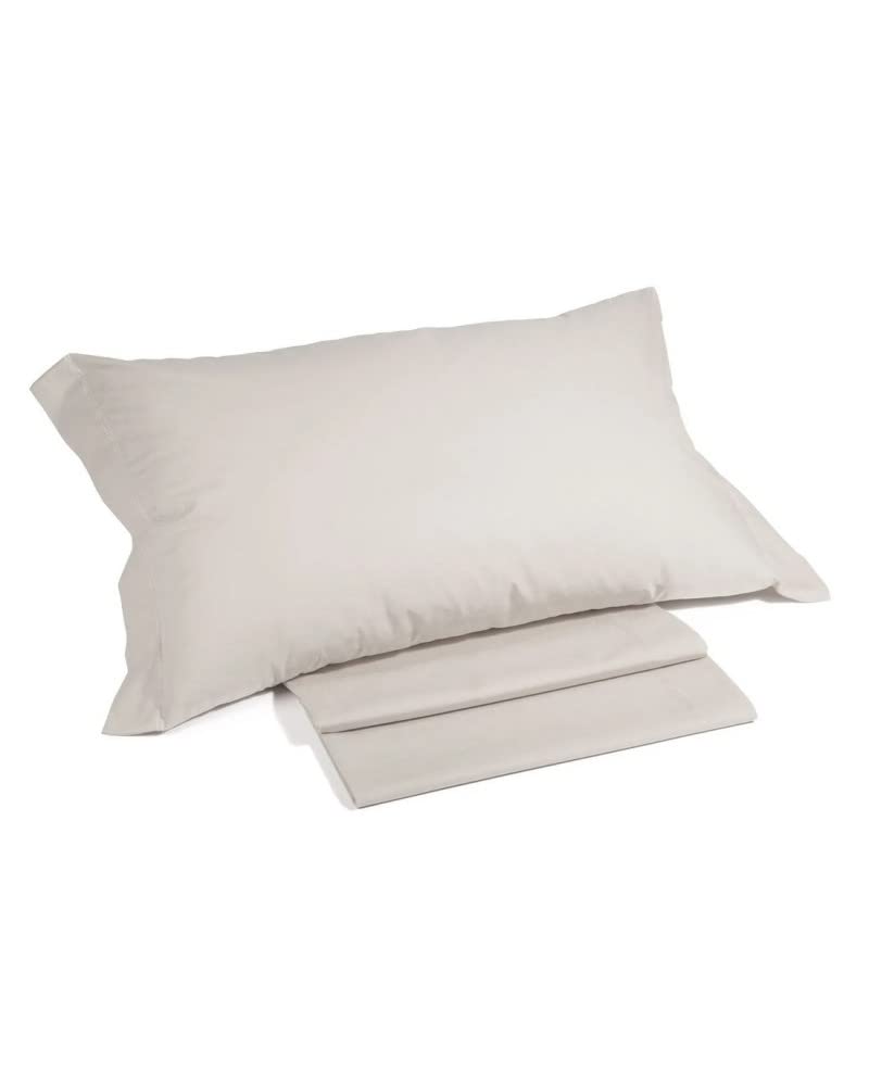 Caleffi Cotton Plain Bedding Set, Sand, Single