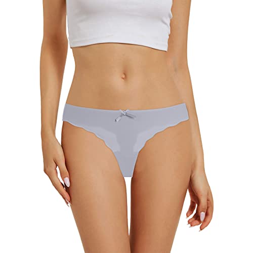 Genérico Bragas Sexys para Mujer,Tanga Sexy para Mujer Bragas Sin Costuras Seda Hielo Tanga Transpirable Bragas