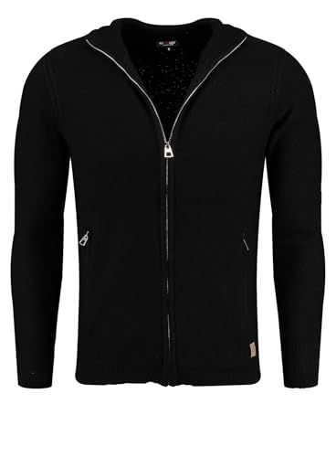 Cardigan Elevator Homme Key Largo Gilet Zippé Chaud en Tricot