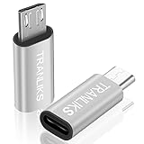 apple® adaptador lightning a micro usb 📲【Compatible y efectivo】El diseño reversible le permite enchufar este microconector en su teléfono, tableta y otros dispositivos habilitados para microsin importar de qué lado esté hacia arriba.