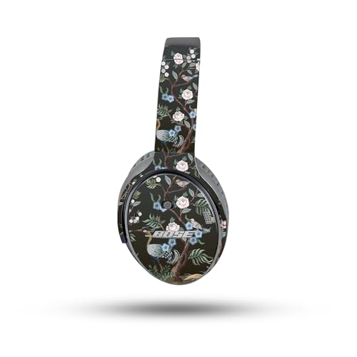 Image of MightySkins Skin Compatible with Bose QuietComfort 35 II Headphones - Asian Fabric | Protective, Durable, and Unique Vinyl Decal wrap Cover | Easy to Apply, Remove, and Change Styles