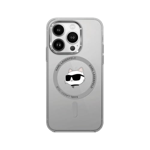 Karl Lagerfeld Coque Compatible avec iPhone 16 Series (Noir, iPhone 16 Pro Max)