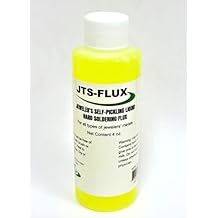 JTS-FLUX Self Pickling Flux for Precious Metals Gold Silver Jewelry and Hard Soldering 4oz / A soldering flux for use with Silver solder, Gold, Platinum or other metals with high melting points - USA