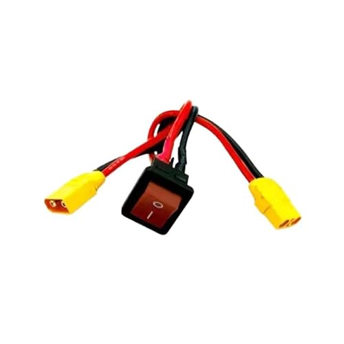 RC �h���[�� UAV �o�b�e���[ & ESC �p XT60 XT90 �v���O�t�� 50A ���d���d���X�C�b�`(XT90)