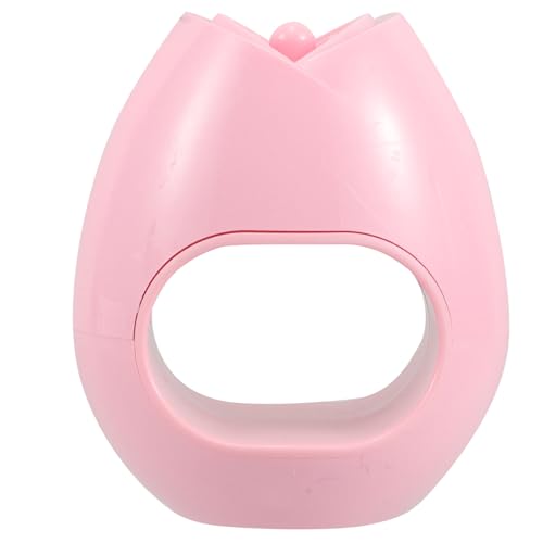 minkissy Lámpara De Uñas Borla Guantes Encogimiento De Hombros Bufanda De Lana Bufanda De Ochos Cálida Arruga Mini Luz Ultravioleta Para Uñas Lámpara De Gel Polaco Rosa El Plastico