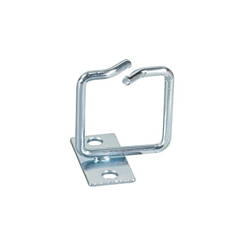 Techly Professional 172046 Anello Passacavi Laterale 80x80 mm in Acciaio Zincato per Armadi Rack Silver