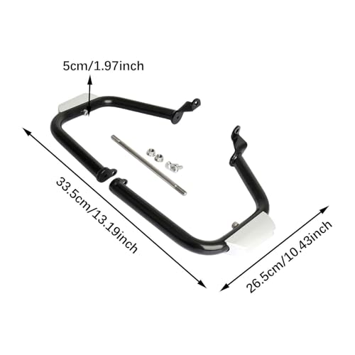 Kit de protección para motor de motocicleta con bastidor reforzado anticaídas 3