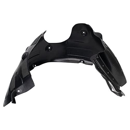 Image of TRQ Front Driver and Passenger Side Inner Fender Liner Set Compatible with 2013-2016 Hyundai Santa Fe Sport