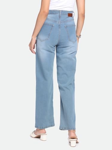 Image of DL Woman Indigo Solid Jeans