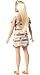 Barbie Loves the Ocean Doll with Blonde Hair Wearing Floral Sundress & Accessories, Fashion Doll & Clothes Made from Recycled Plastics