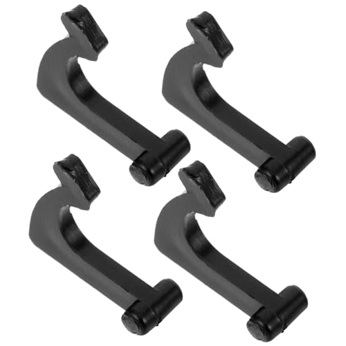 COSMEVIVI Hebillas para Brazo de Tocadiscos Vinilo 4 Piezas, Accesorio Soporte para Plato Giratorio, Adaptador Estable para Discos de Vinilo, Compatible Reproductores Dj y Música