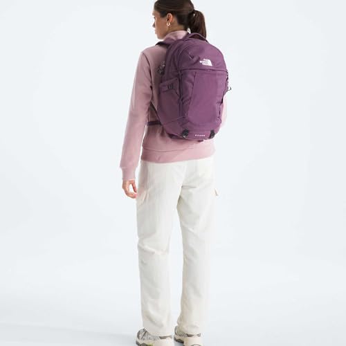 Image of The North Face Women's Recon Everyday Laptop Backpack - Commuter Travel Bag, 18 inch Laptop Sleeve, Water-Repellent, Chroma Purple Light Heather /Hushed Lavender, One Size