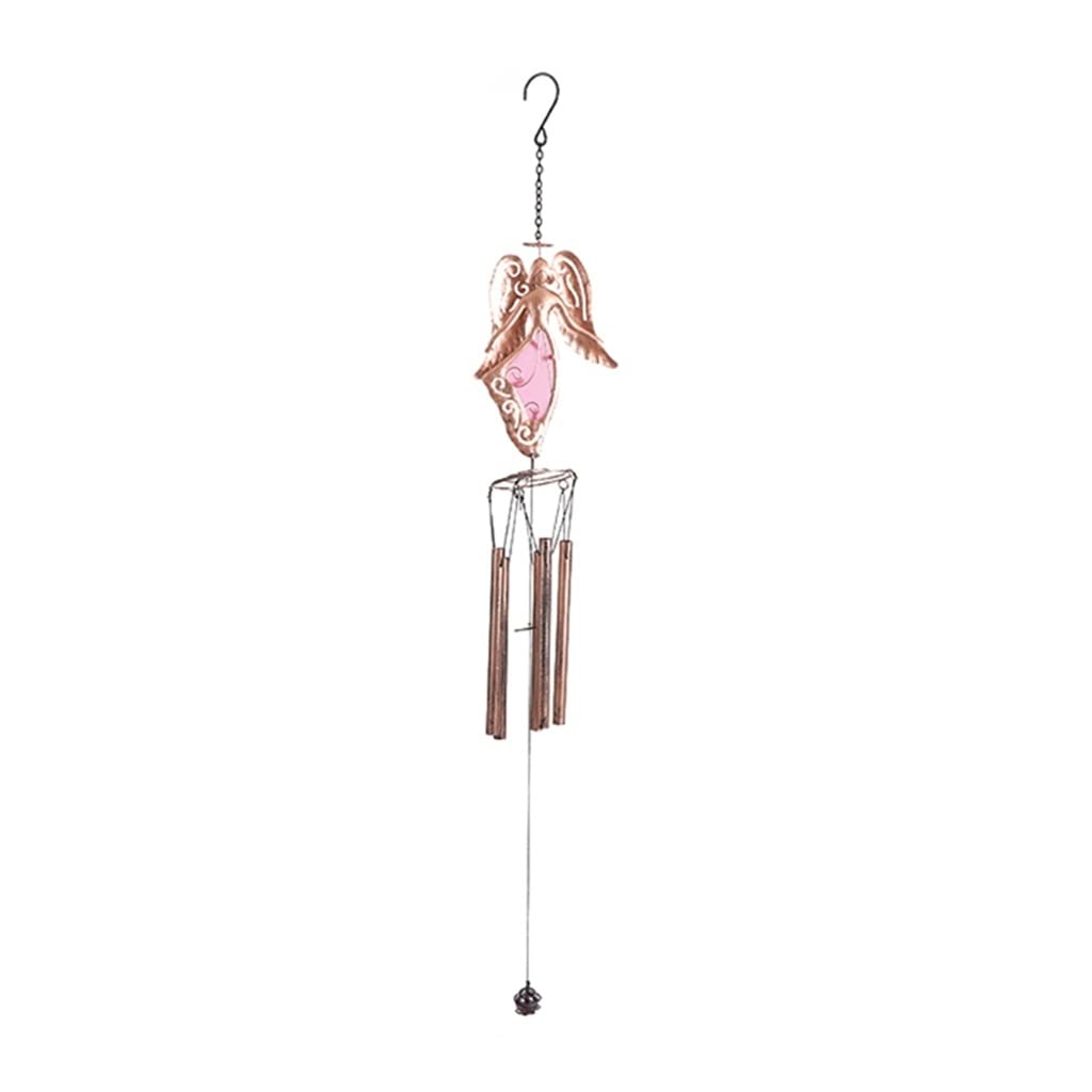 Carillon éolien fée de fleurs lumineuse pour illuminer vos soirées de jardin