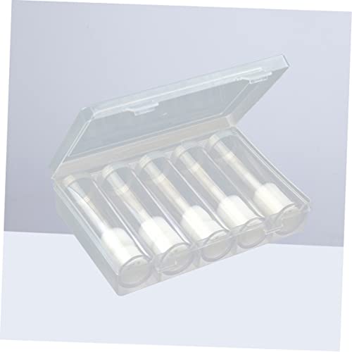 Caja para almacenamiento de monedas 6 piezas plástico transparente miniatura 2