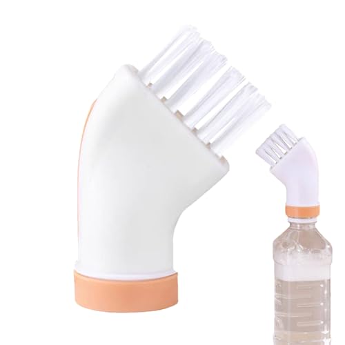 Water Bottle Brush Cleaner, 2-in-1 Brush Window Seam Cleaner, Multifunctional Reusable Wet and Dry Cleaning Brush, Window Joint Cleaning Brush for Bathroom Corners