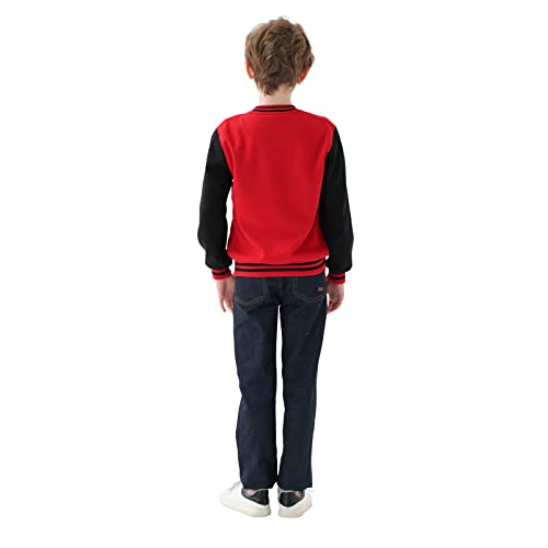 Kids Baseball Jackets Boys Girls Team Uniform Varsity Jacket Everyday Casual School Cotton Classic Clothing3