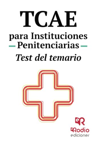 Portada de TCAE para Instituciones Penitenciarias. Test del Temario