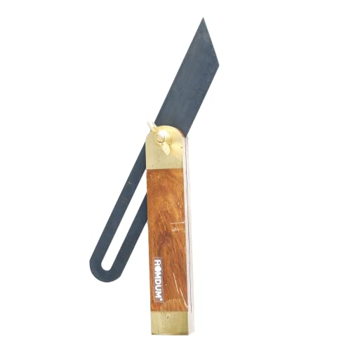 Homdum Sliding Bevel Square Angle finder Measuring Woodworking tool with Adjustable 8 inch Carbon Steel Blade Wooden T Gauge tool for Carpenter Brass wood Handle. (B08J3TV9V7) Amazon Price History, Amazon Price Tracker