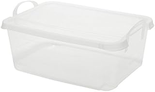 Easygift Products Underbed Plastic Storage Boxes With Lids & Carry Handles Stackable Lightweight