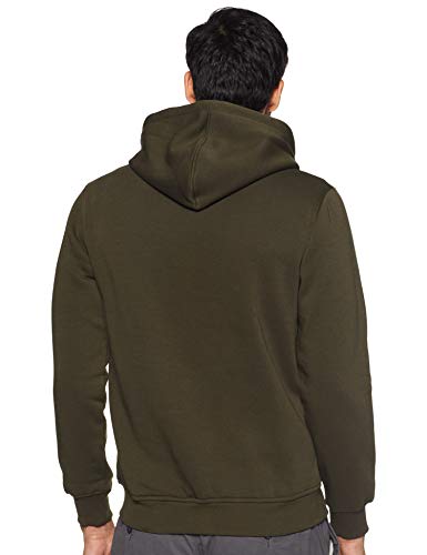 Image of Qube By Fort Collins Men Cotton Hooded Sweatshirt