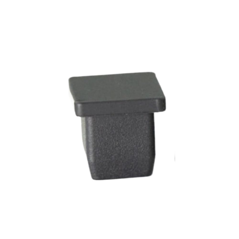 Bouchon d'étanchéité carré en silicone haute résistance noir - 8