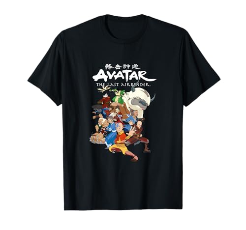 Avatar Collective Group Heroes Villains Characters Poses T-Shirt