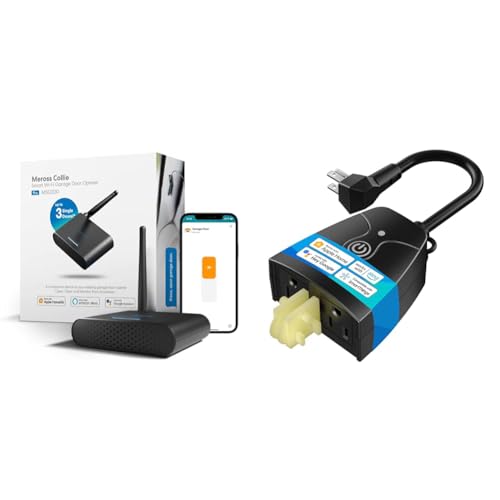 Meross Smart Garage Opener with Outdoor Plug