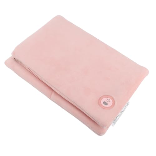 Electric Hand Warmer 3 Temperature Modes Rapid Heating Foldable Heated Hand Warmer Pouch for Cold Weather (Pink)