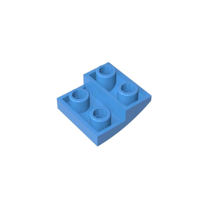 XYEIUGO 32803 Arched Brick Slope Curved 2x2 Inverted, Medium Blue, 50 PCS — image 1