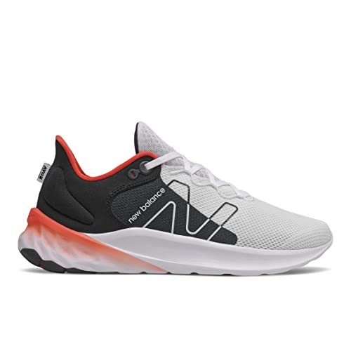 New Balance Roav V2 Mens Shoes Size 8, Color: White/Black/Orange