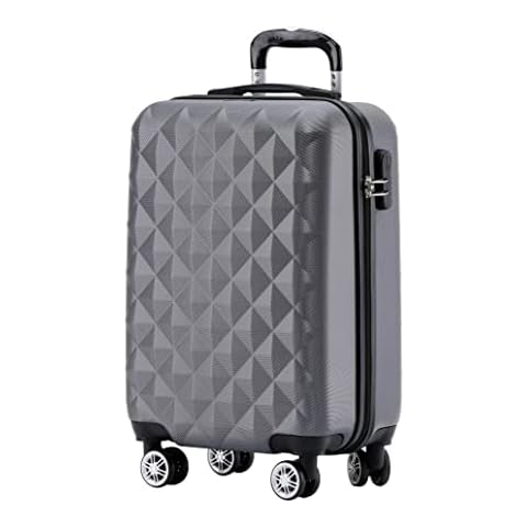 BEIBYE Zwillingsrollen 2066 Hartschale Trolley Koffer Reisekoffer Gepäck M-L-XL-Set (Business Grey, M) Cover