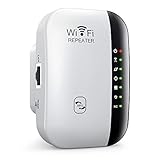 WiFi Repeater,WiFi Extender,Super Boost WiFi Range , Covers Up to 2640 Sq.ft，Up to 300 Mbps, 1-Tap Setup，Support AP/Repeater Mode and WPS Function, with Ethernet Port