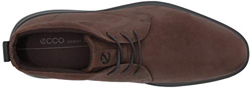 Ecco Mens Cs20 Hybrid Plain Toe Ankle Boot, Coffee/Moonless Nubuck, 9-9.5 Us #TOP4
