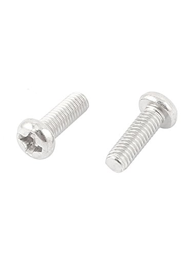 Image of uxcell M3 x 9mm 304 Stainless Steel Phillips Pan Head Screws Bolt 60pcs