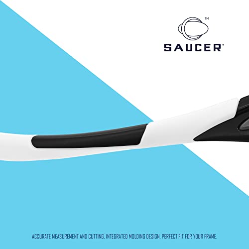 Image of SAUCER Replacement Nose Pieces Pads & Earsocks Temple Sleeve Rubber Kit for Oakley M2 Frame | M2 Frame XL Sunglass