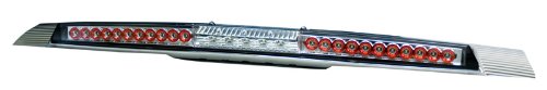 IPCW LED3-538C-A Crystal Clear Mega LED Third Brake Light with Cargo Light and Red Cap - 1 Piece