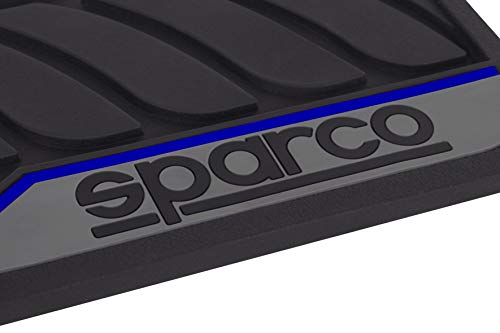 Sparco SPCF507BL Set Tappeti Zerbino F507 Intl, Pvc, Blu, Set Di 4 - 2