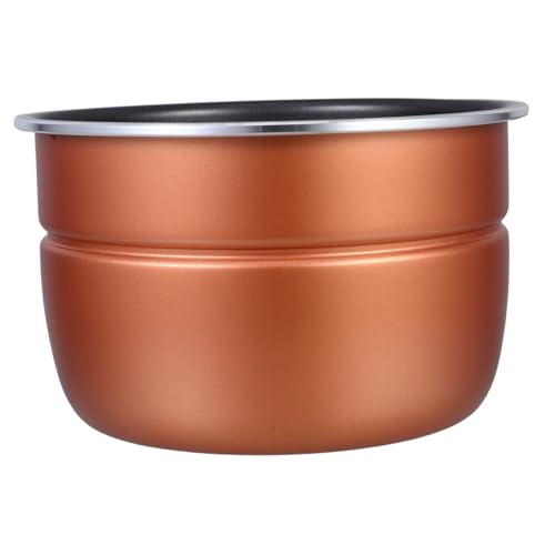 TOPBATHY Olla Interior Antiadherente de Aluminio para Cocinas Eléctricas con Vaporera Compatible con Cocedores de Arroz y Cocinas de Inducción para Cocinar Familia y de Limpiar