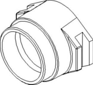 Manchon de débrayage PDF R209058 compatible tracteur agricole JD 5415 5225
