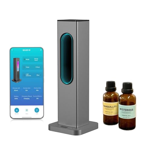 Wireless Essential Oil Diffuser with App & Light