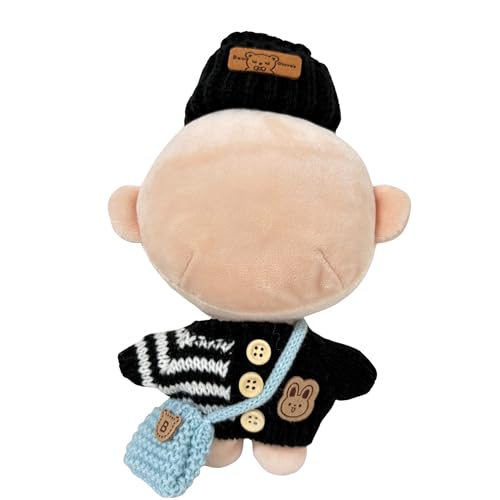 ぬいぐるみ 服 15cm 20cm ニット帽 セーター バッグ (カラー３)の商品画像（Amazon）