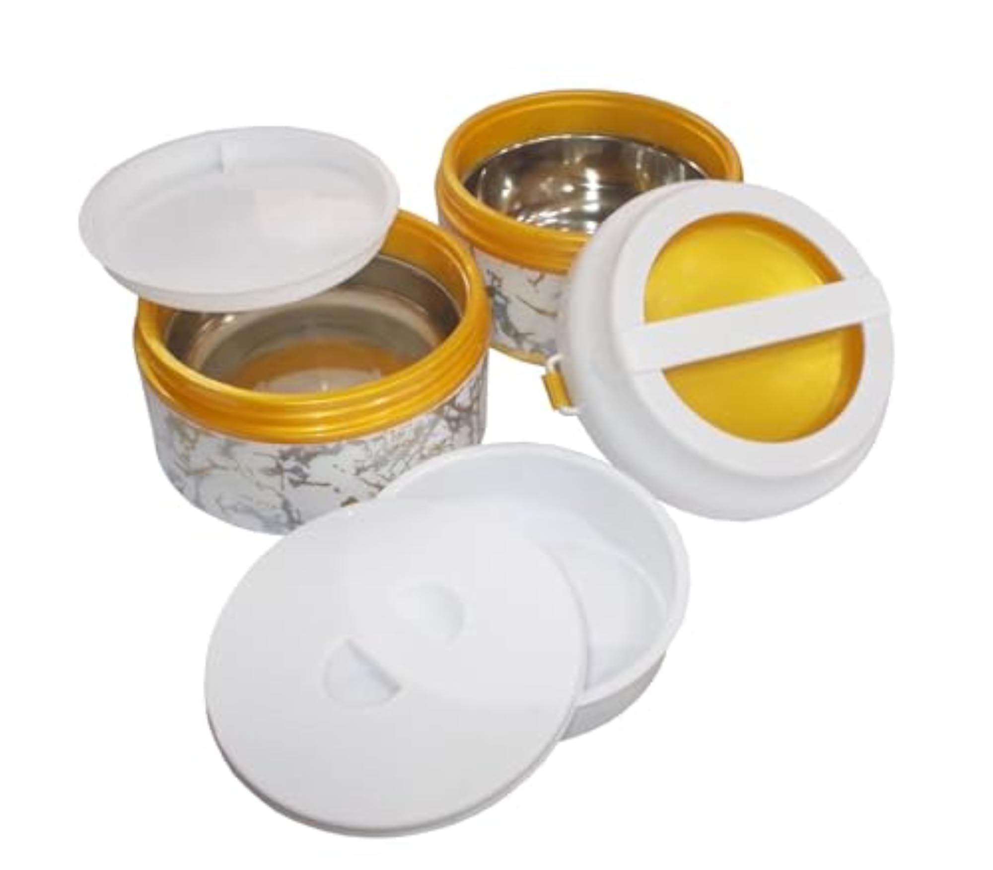 Lexi 2 Insulated Tiffin Lunch Box with Dip Box