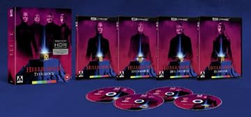 Hellraiser Tetralogy 4K - 4-Disc Box Set ( Hellraiser / Hellbound: Hellraiser II / Hellraiser III: Hell on Earth / Hellraiser: Bloodline ) [ Origine UK, Nessuna Lingua Italiana ] (Blu-Ray)